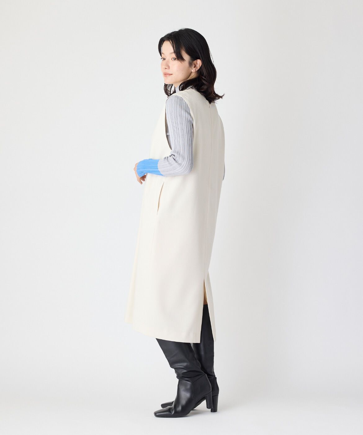 DAY by DAY it&rsquo;s international「ウール調ジャンパースカート」|ワンピース|