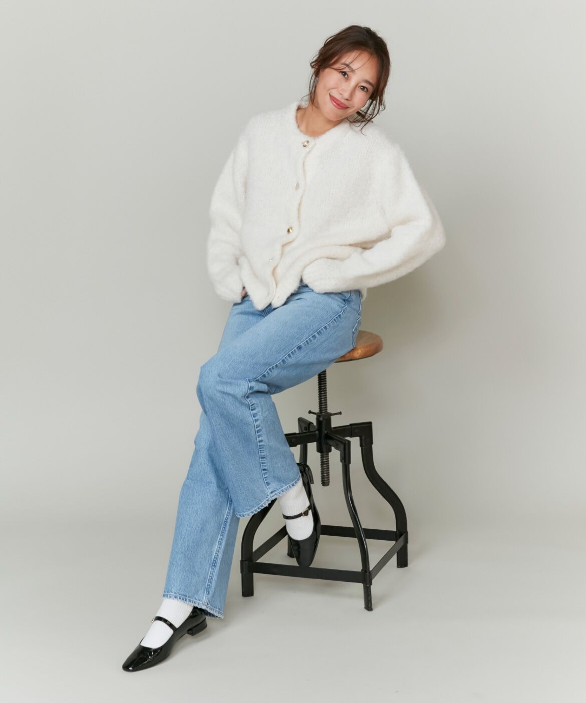 INED「《SUPERIOR CLOSET》別注ハイライズストレートデニム《upper hights》」|その他|