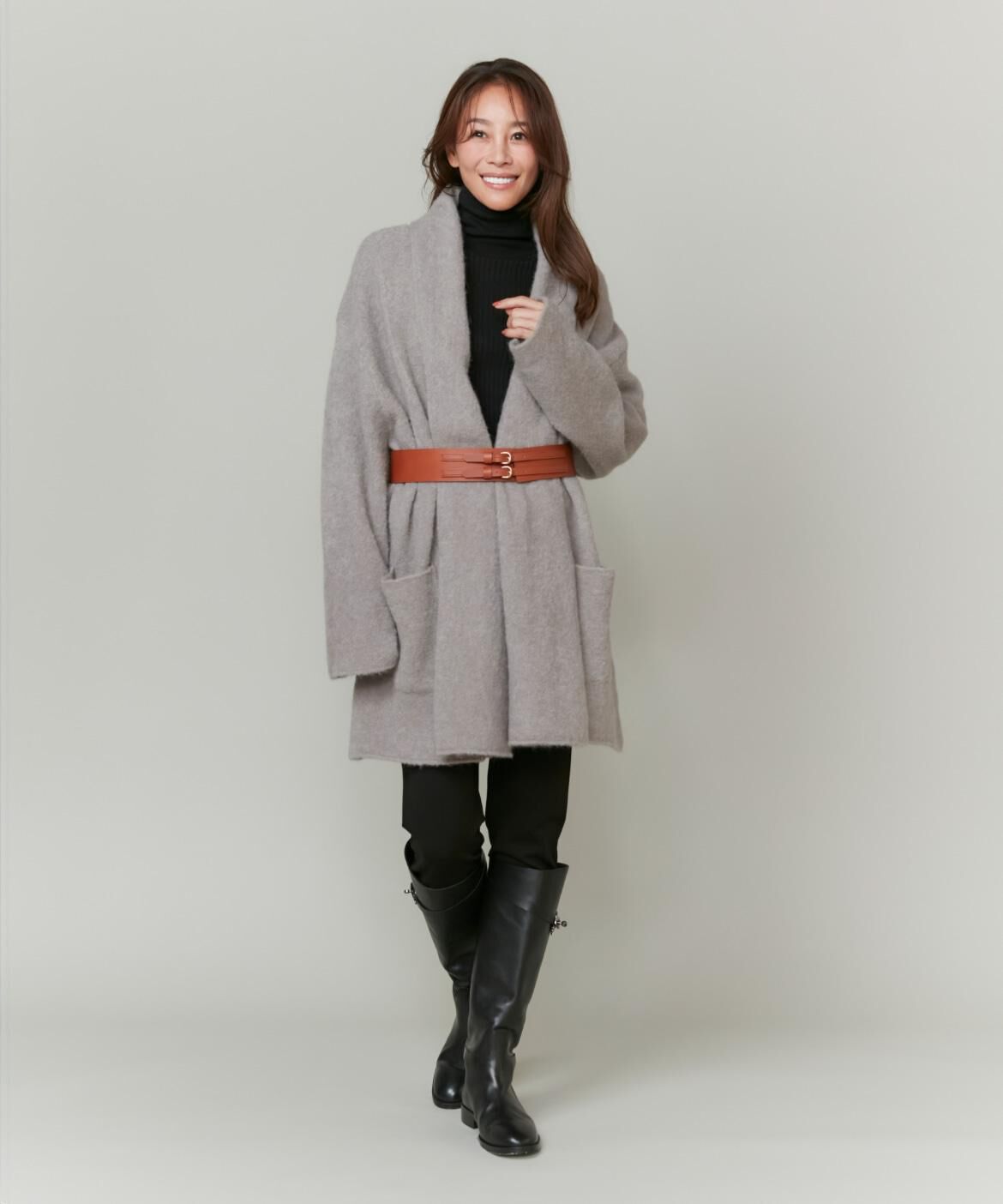 INED「ダブルバックルベルト」|ベルト|