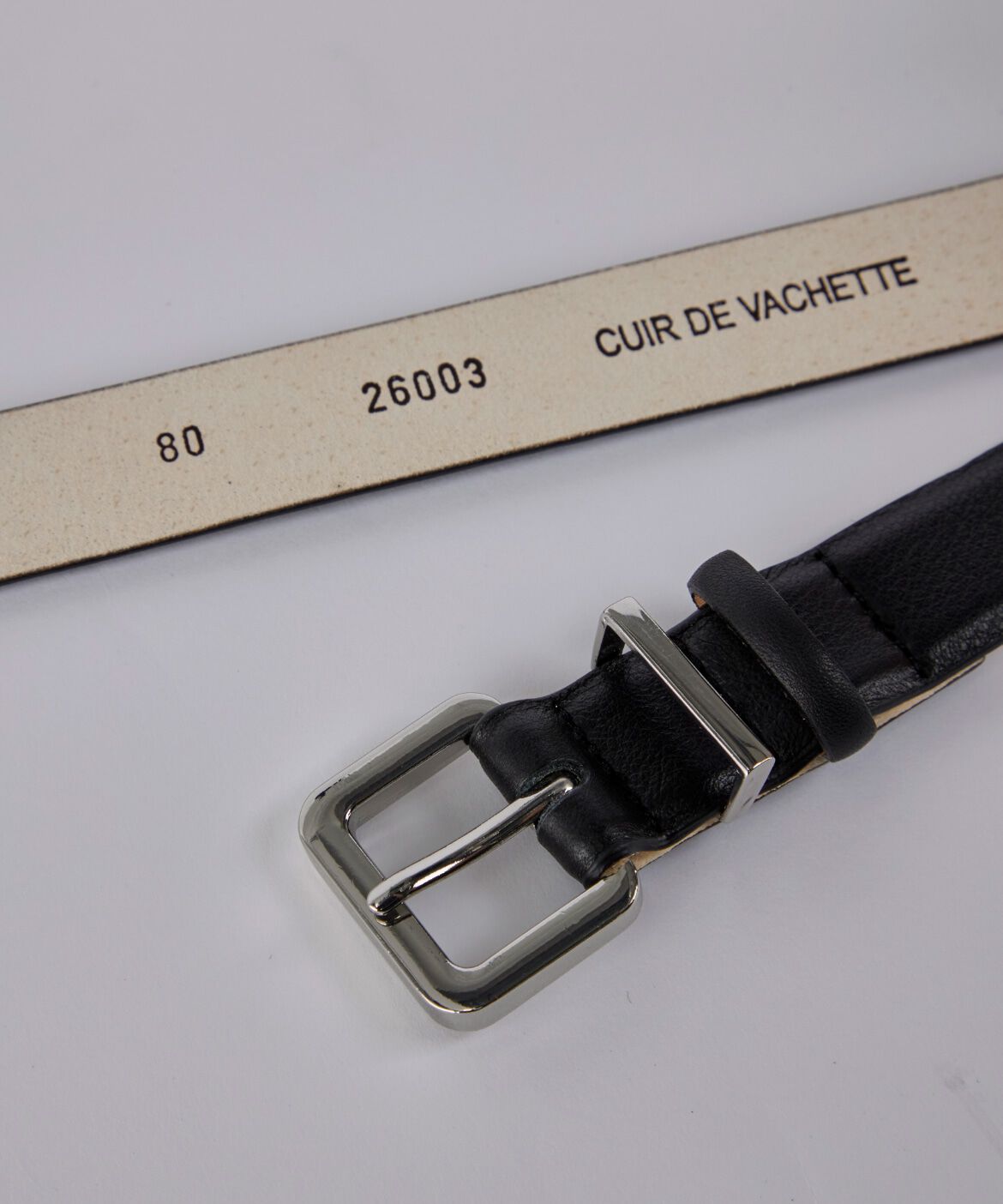 Le Souk「 スクエアバックルレザーベルト《ALTA MODA BELT/アルタモーダベルト》」|ベルト|