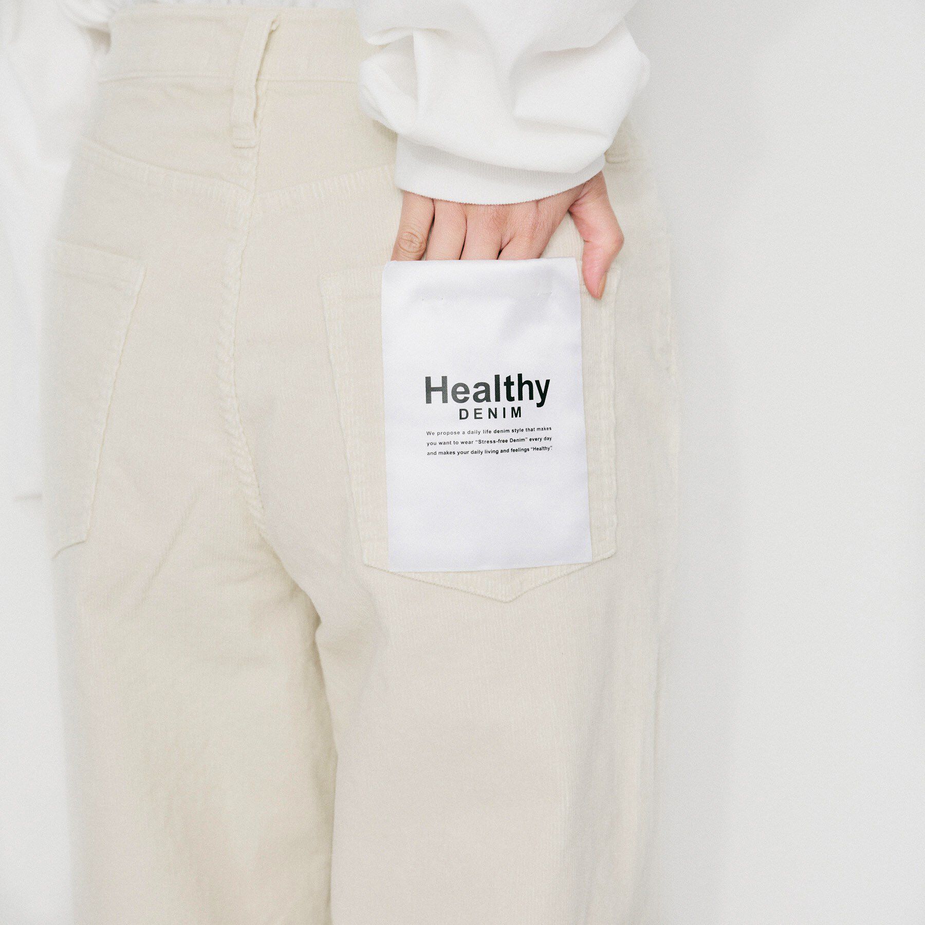 UNTITLED「【 Healthy DENIM 】Pink Pepper ワイドストレートコーディロイパンツ」|その他|