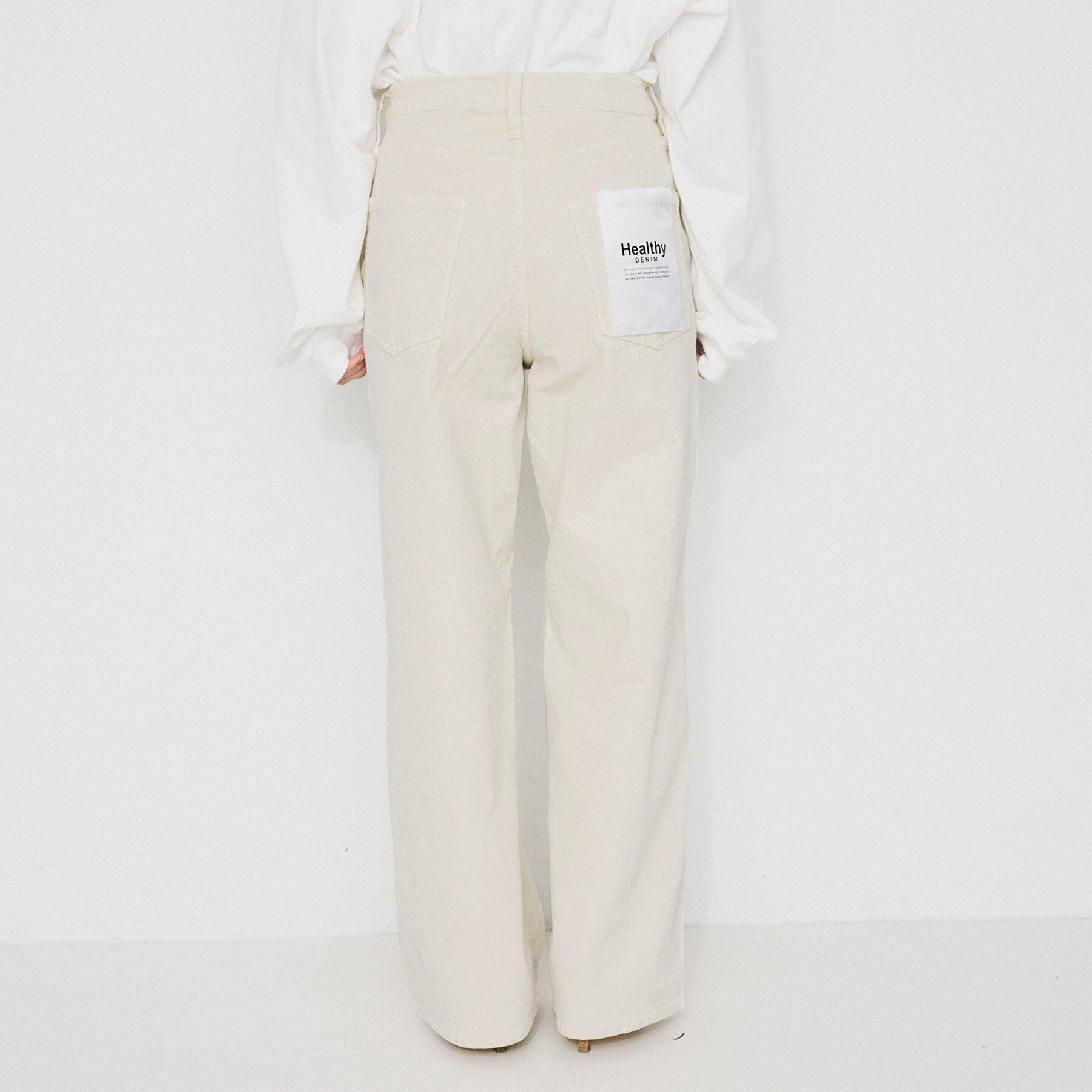 UNTITLED「【 Healthy DENIM 】Pink Pepper ワイドストレートコーディロイパンツ」|その他|