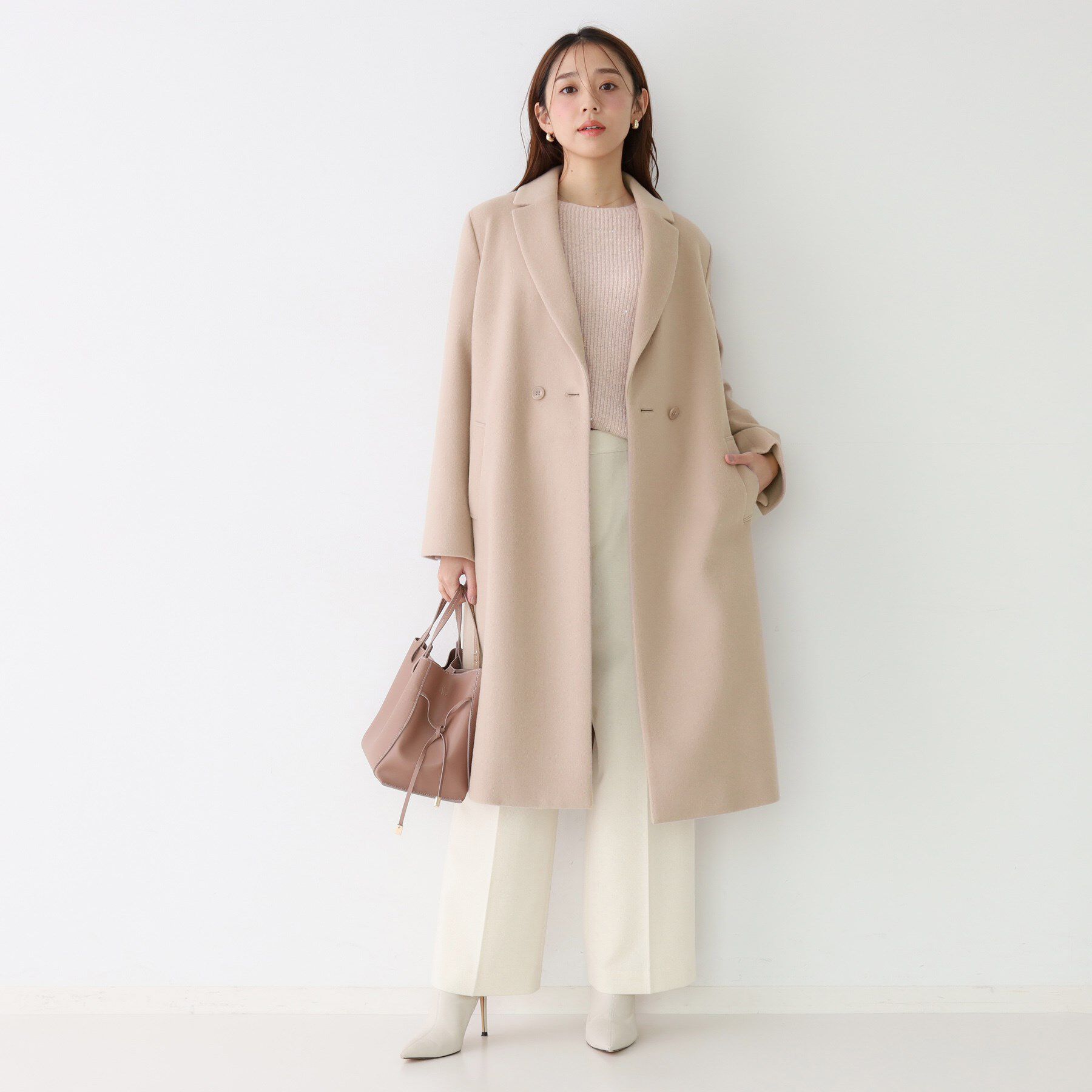 COUP DE CHANCE「【日本製】チェスター風コート」|チェスターコート|