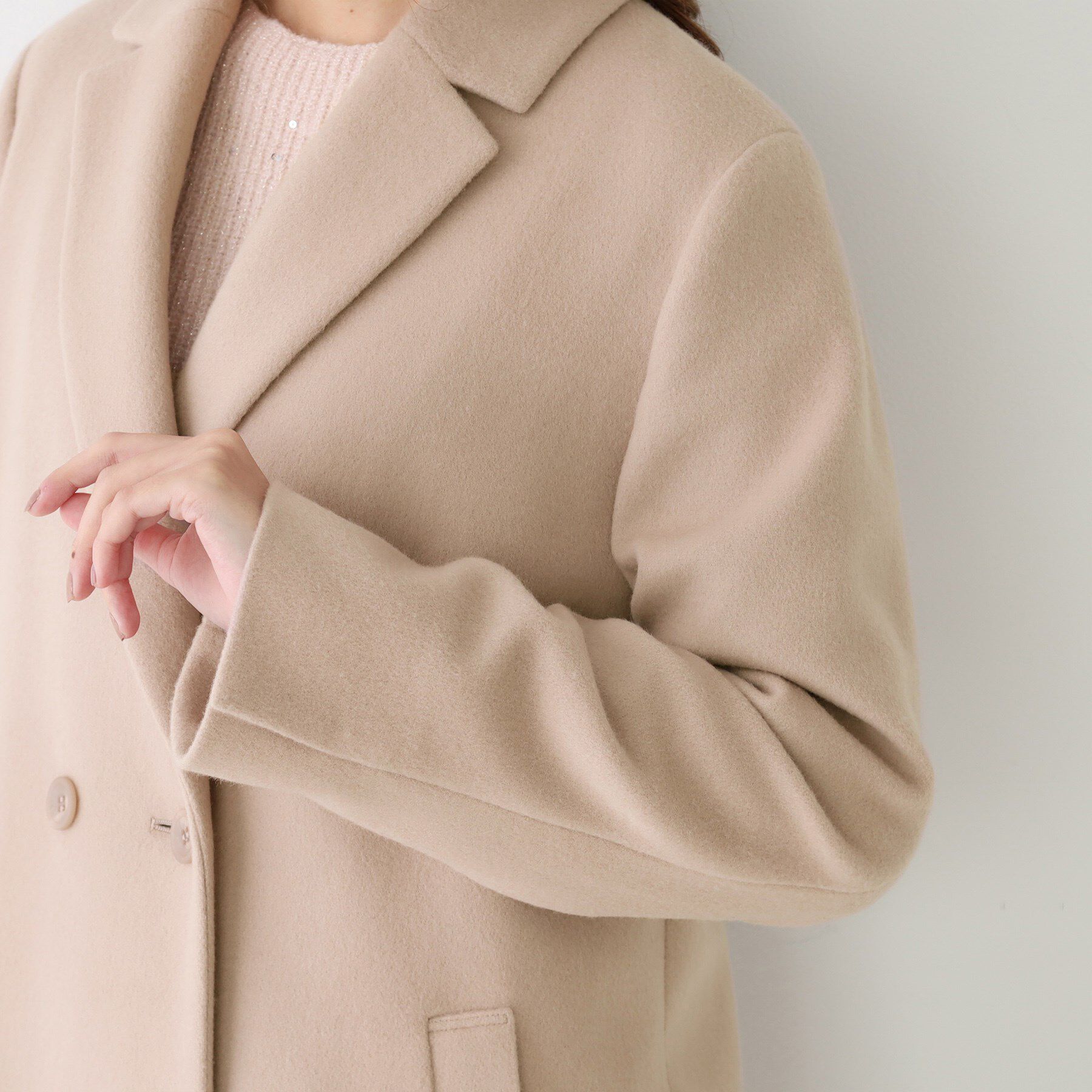 COUP DE CHANCE「【日本製】チェスター風コート」|チェスターコート|