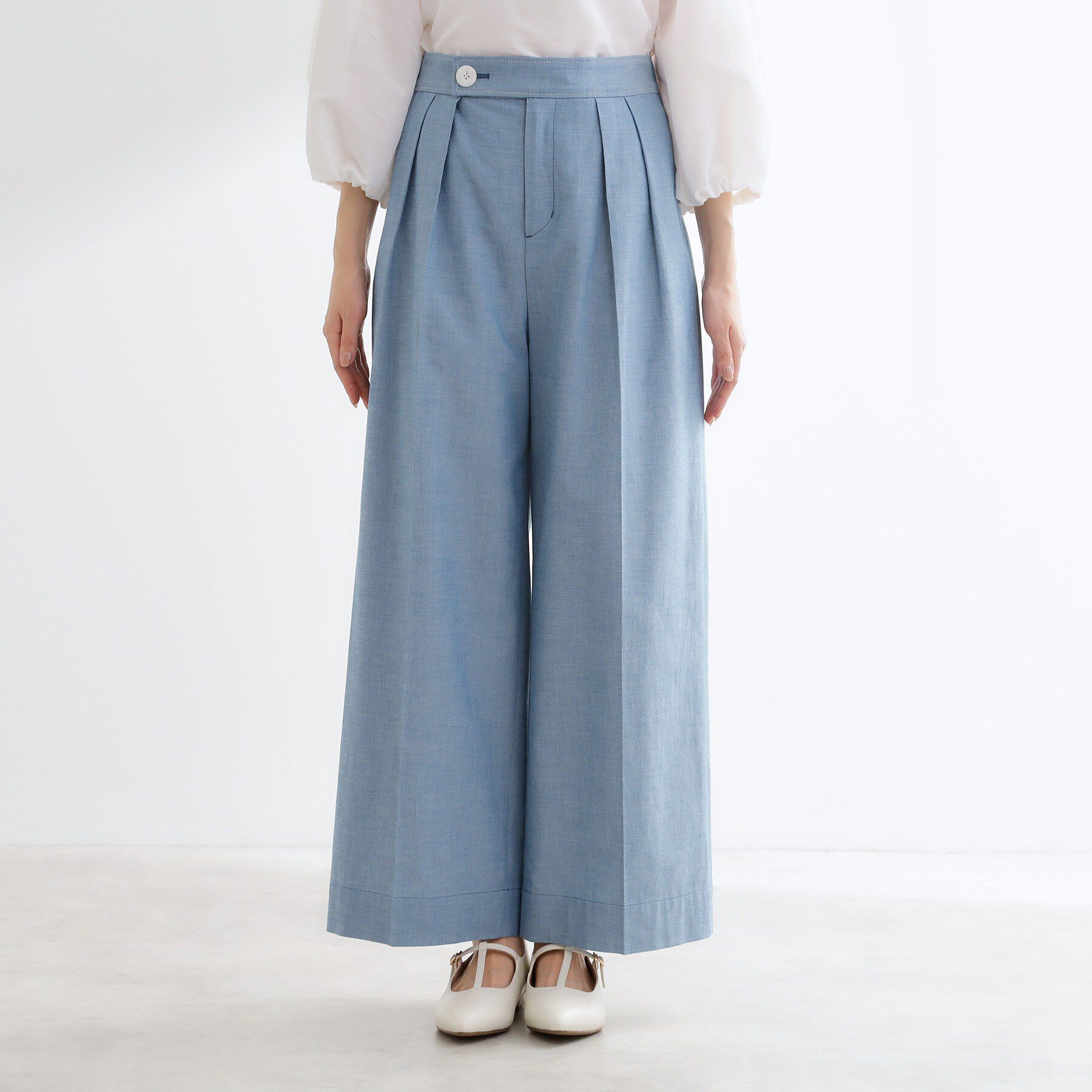 Reflect「ダンガリーワイドパンツ」|その他|