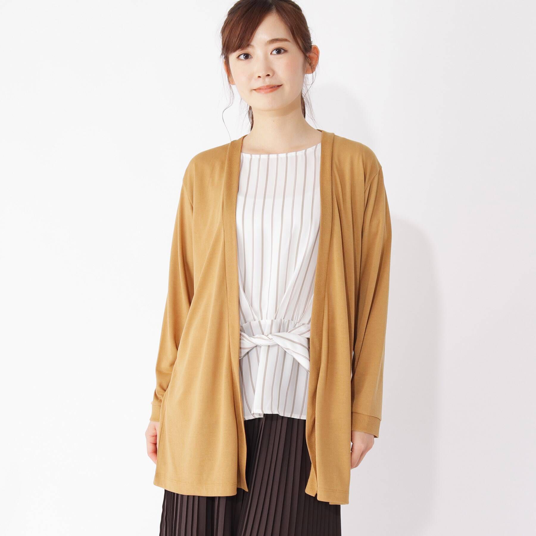 grove「カーディガン&times;ウエストマークブラウスセット」|その他|