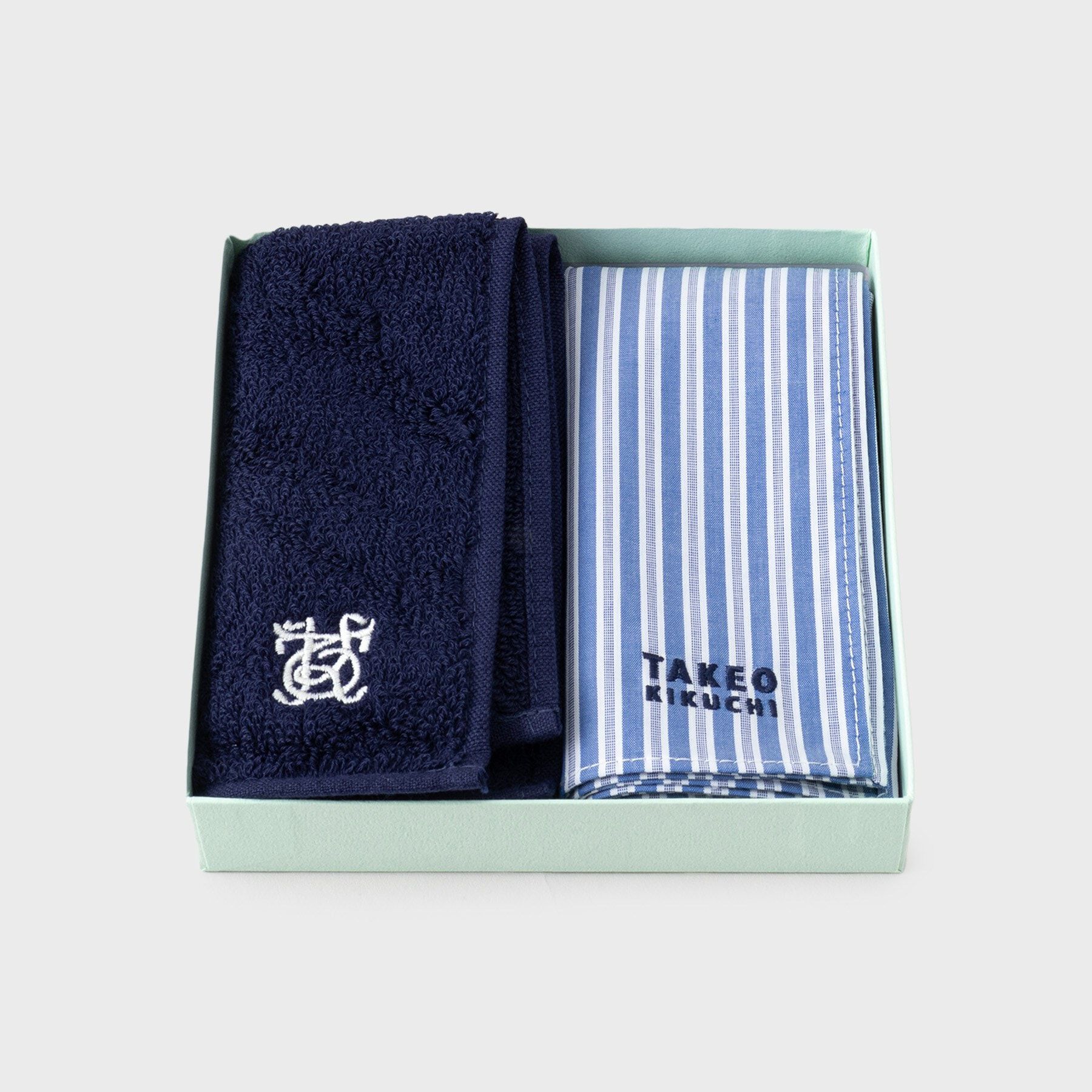 TAKEO KIKUCHI「【BOXセット】今治タオル＋ハンカチ」|ハンカチ|