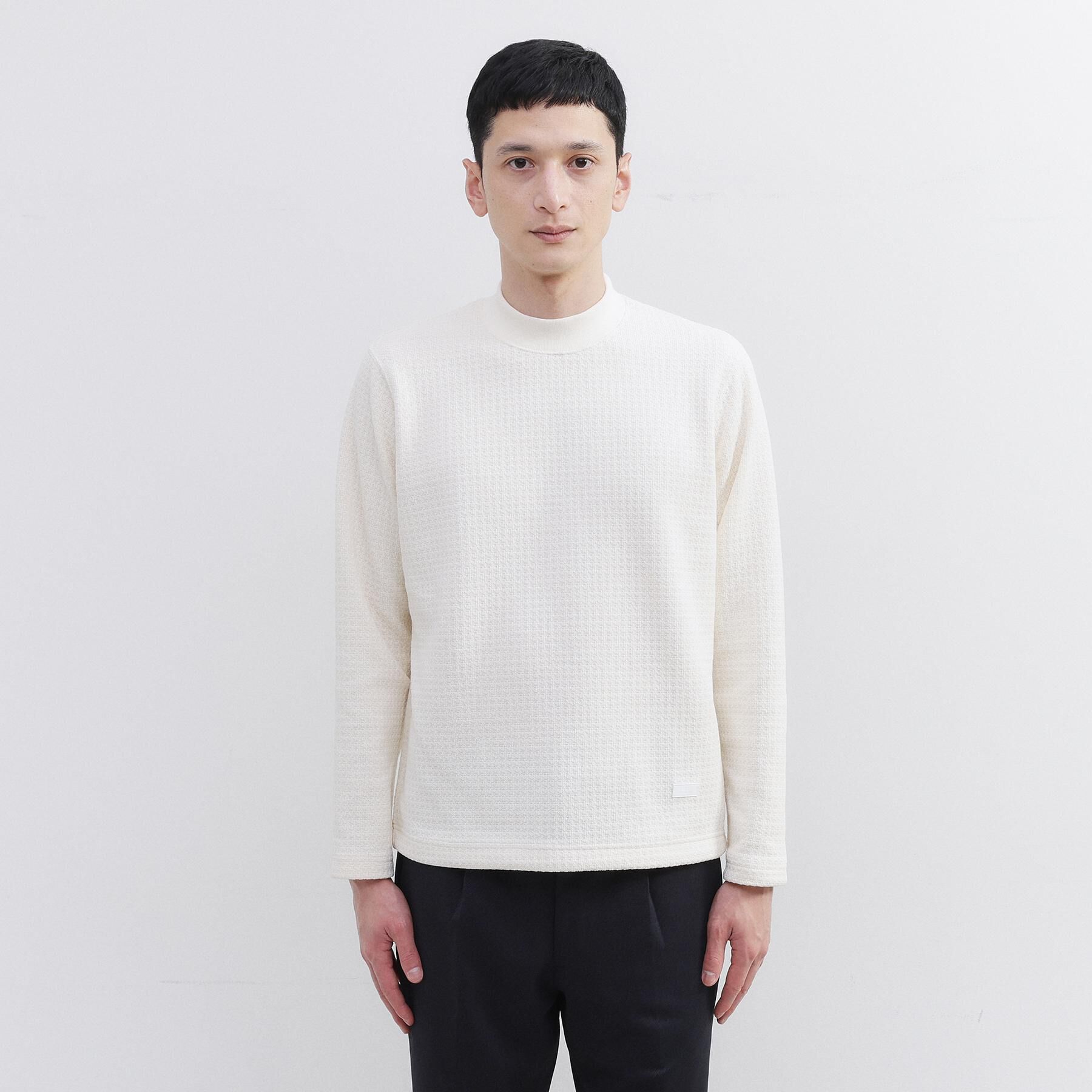 TAKEO KIKUCHI「モールクオーターモックネック」|Tシャツ・カットソー|