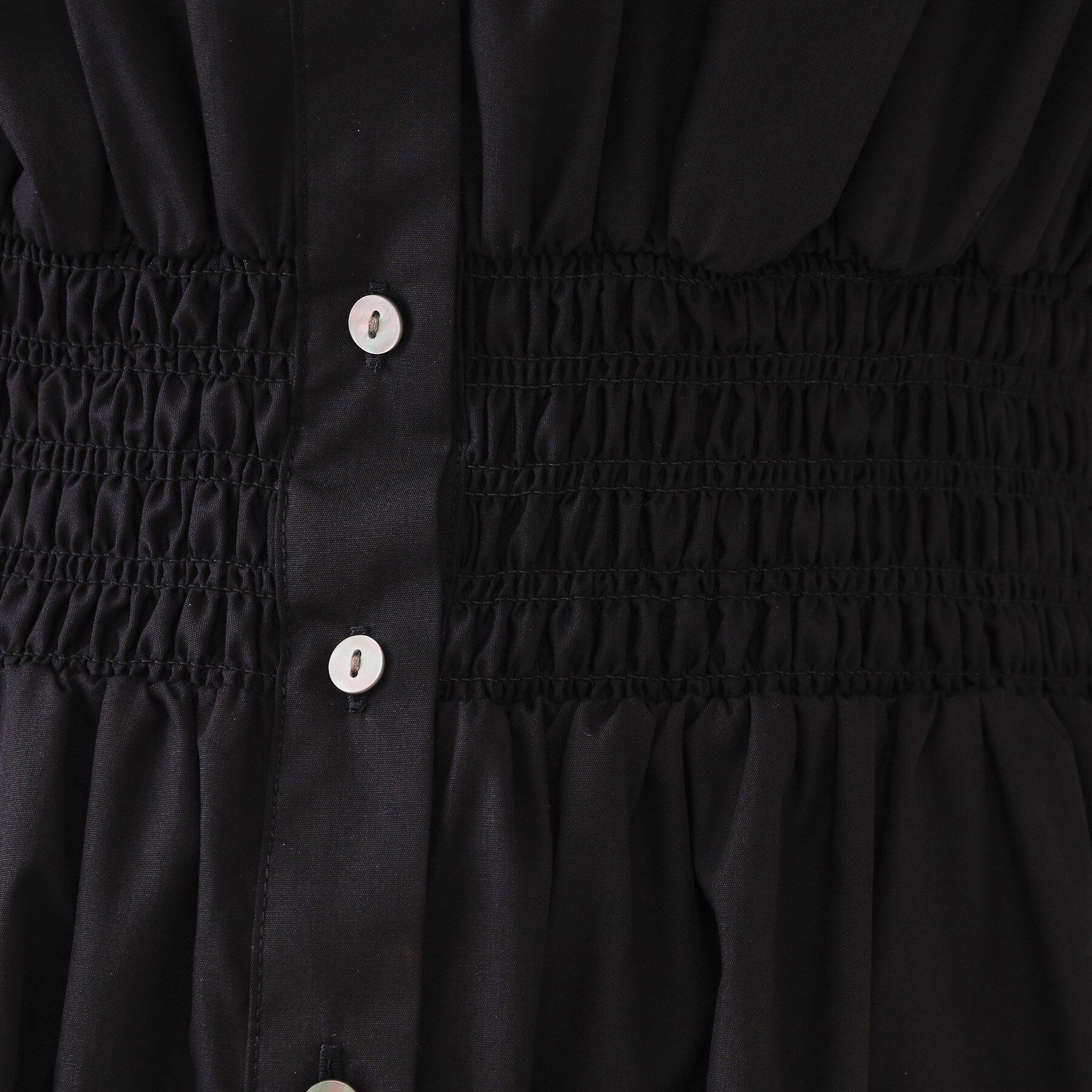 OPAQUE.CLIP「《5色展開》フィット＆フレアシャツワンピース【洗濯機洗い可】」|ワンピース|