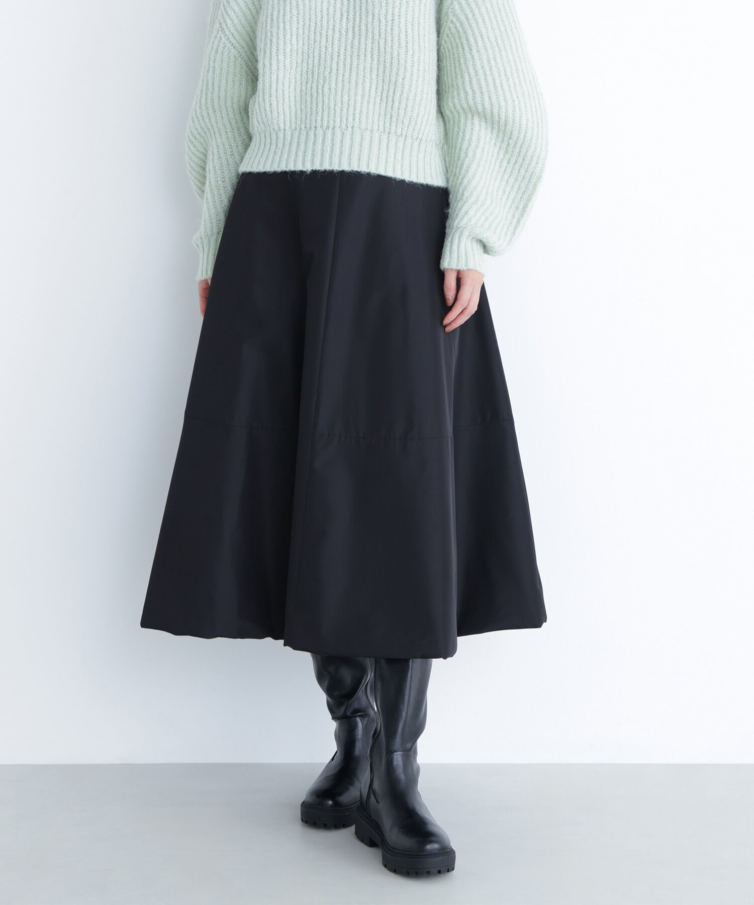  「中綿フレアスカート」|スカート|