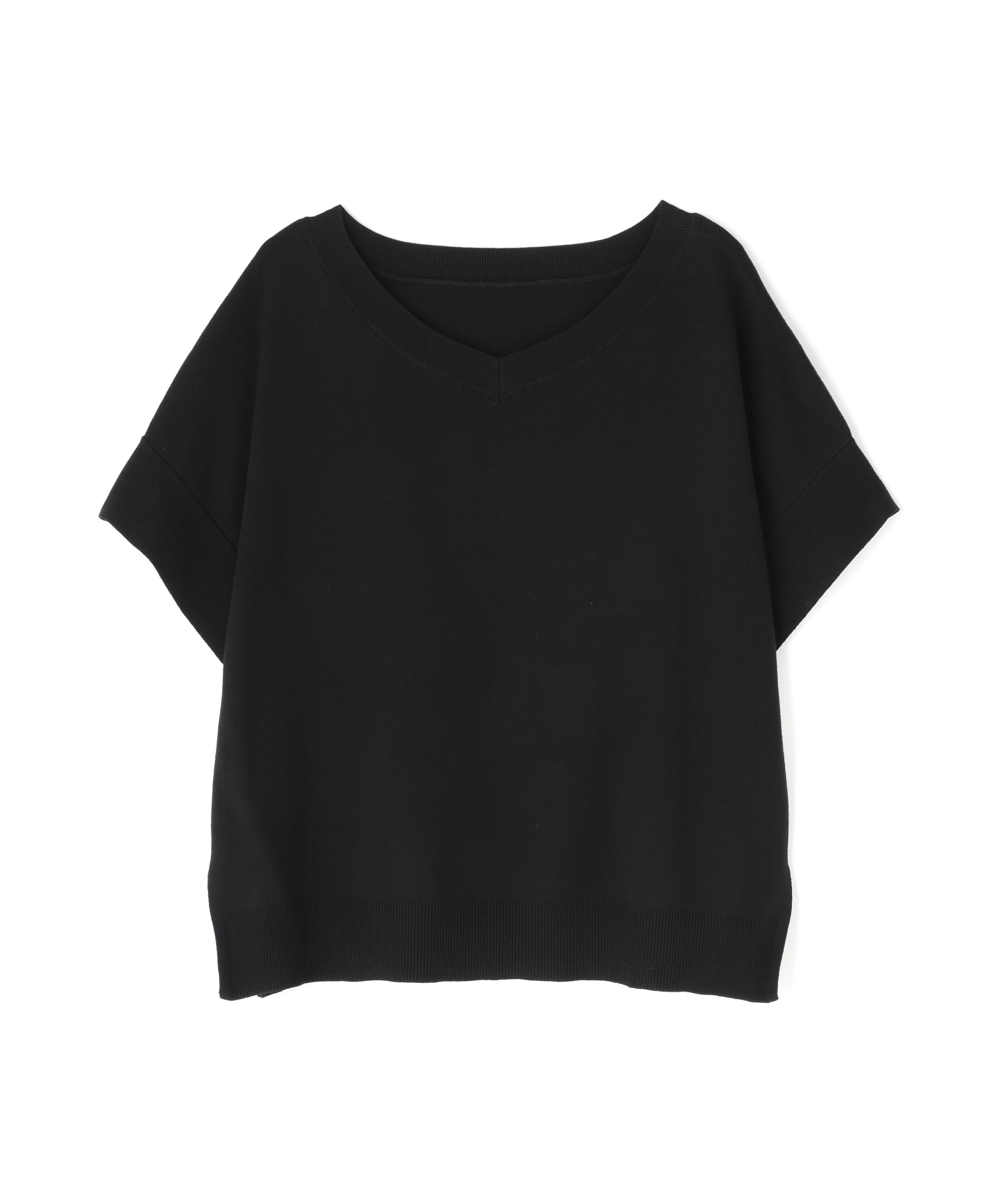  「総針ベーシック Vネックニット」|ニット・セーター|