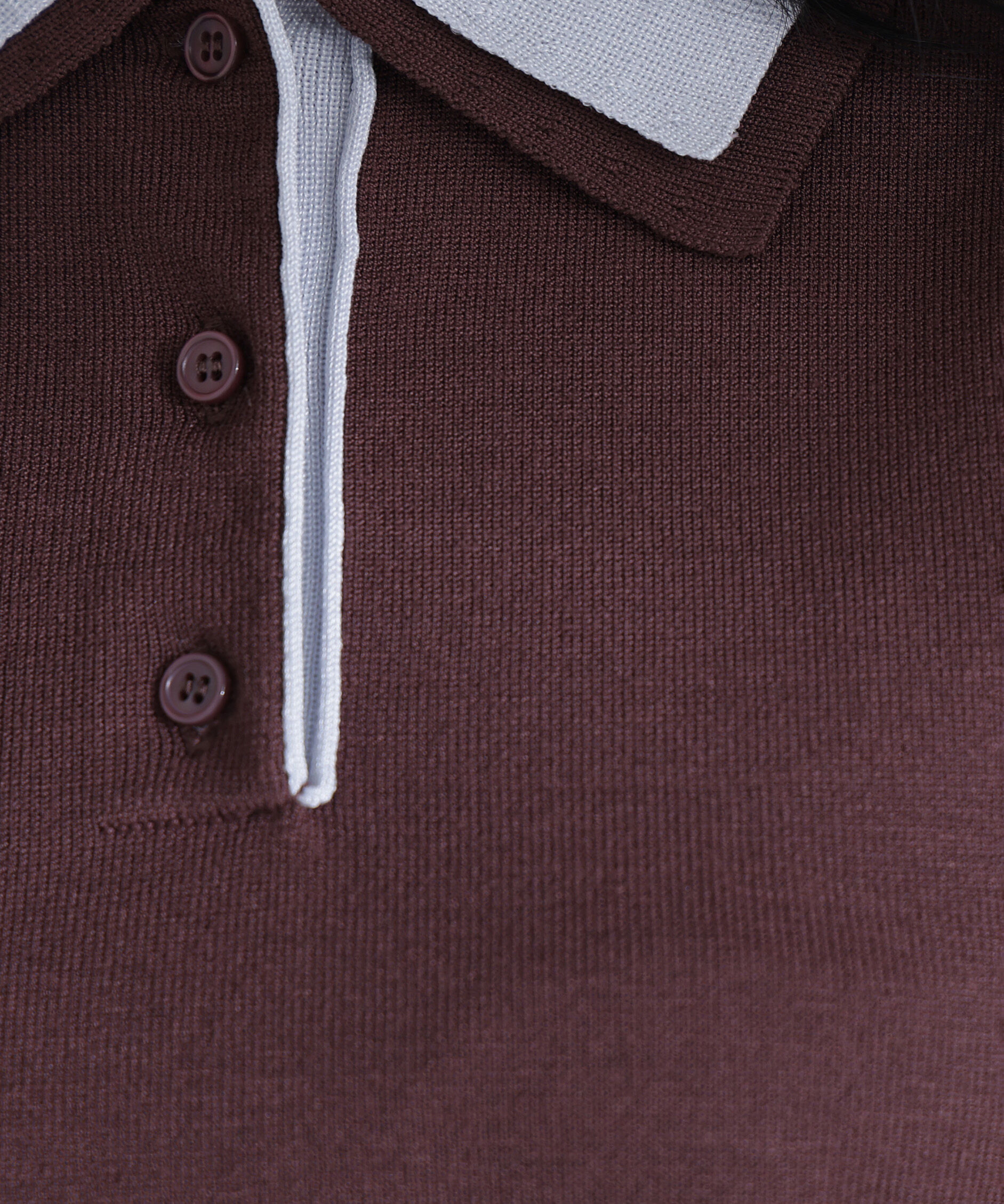  「ダブルカラーポロニット」|ニット・セーター|