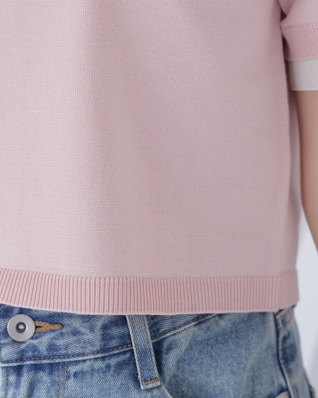  「ダブルカラーポロニット」|ニット・セーター|