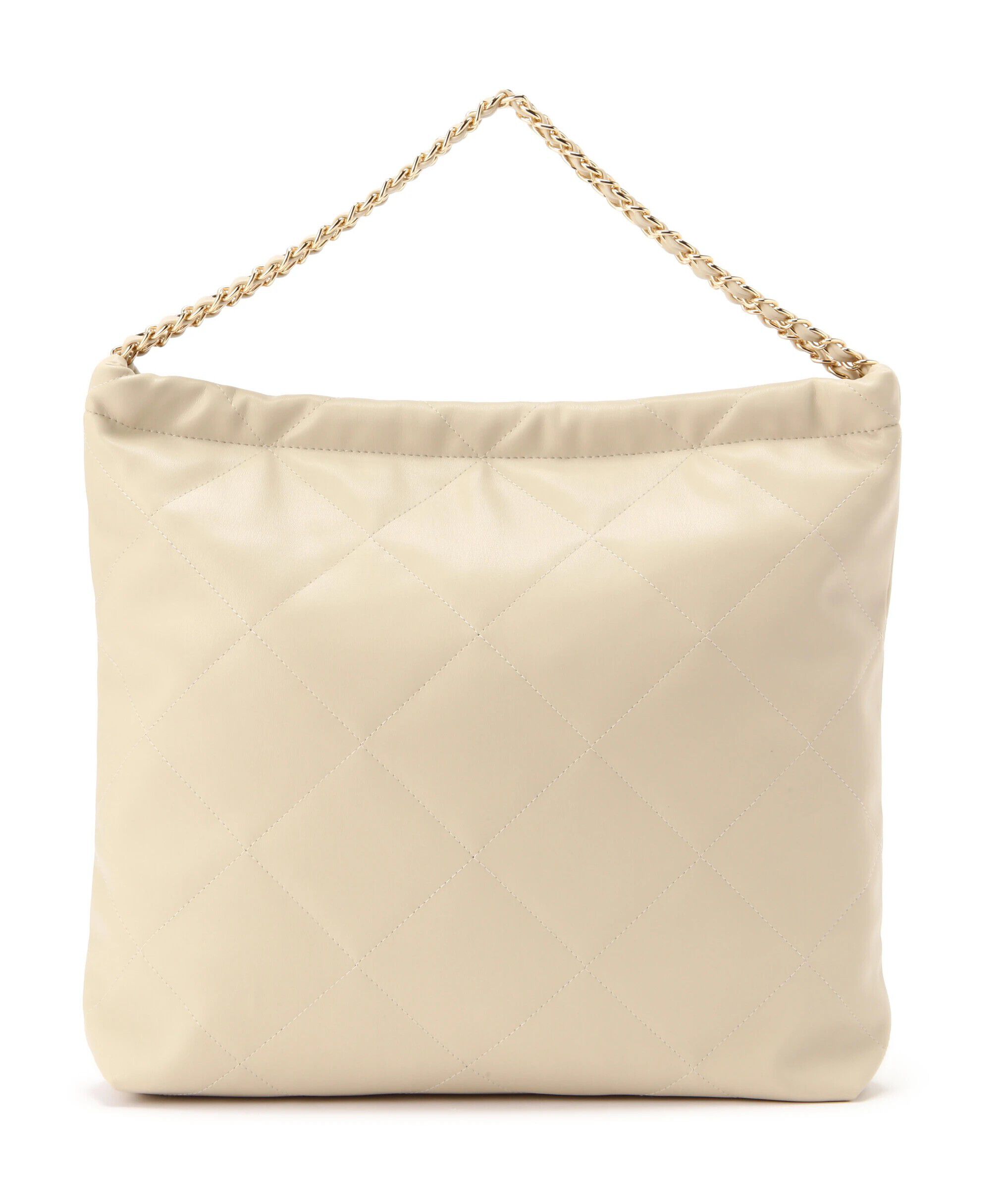  「キルティングA4トートバッグ」|その他|ホワイト