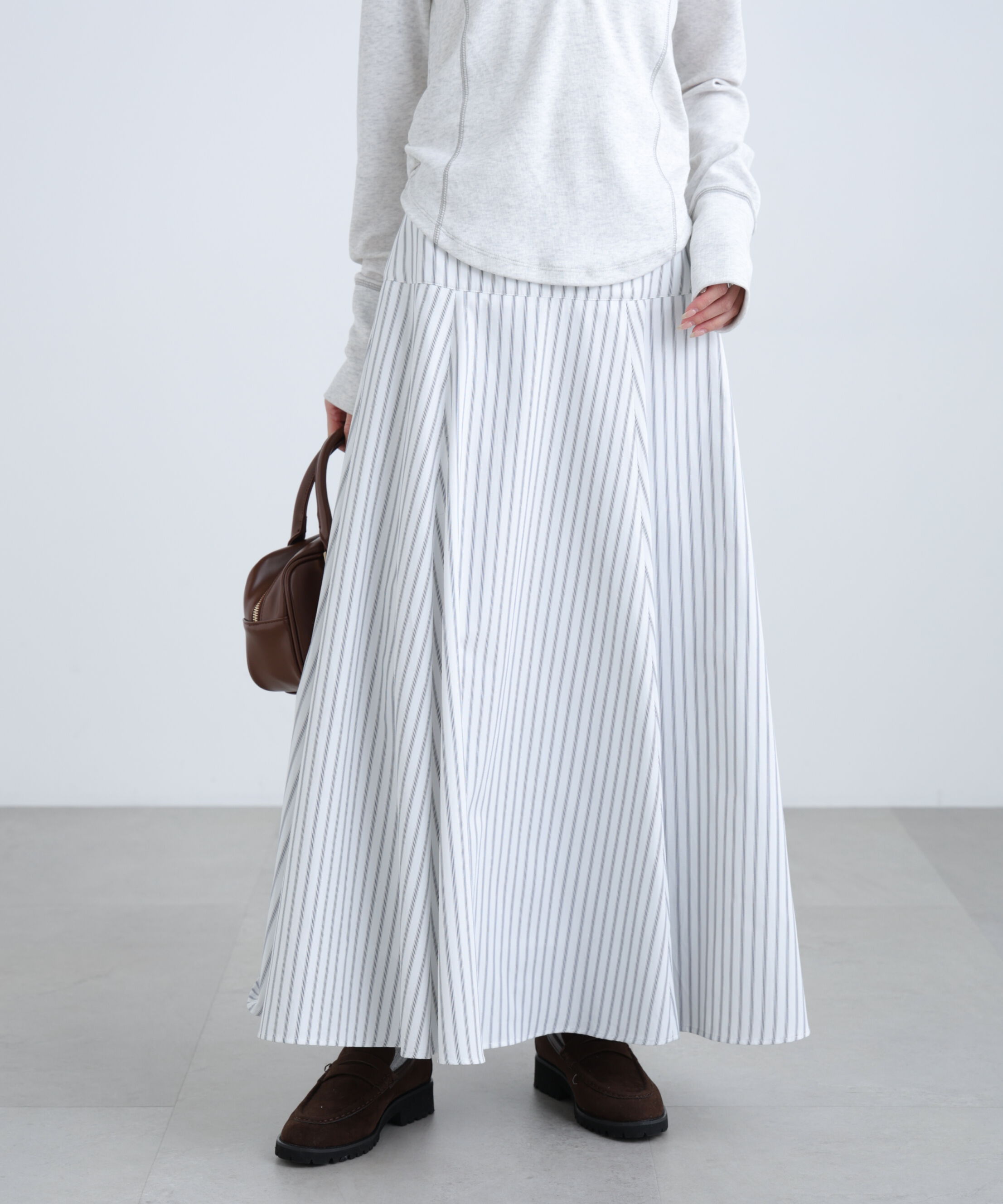  「パネルフレアスカート」|スカート|