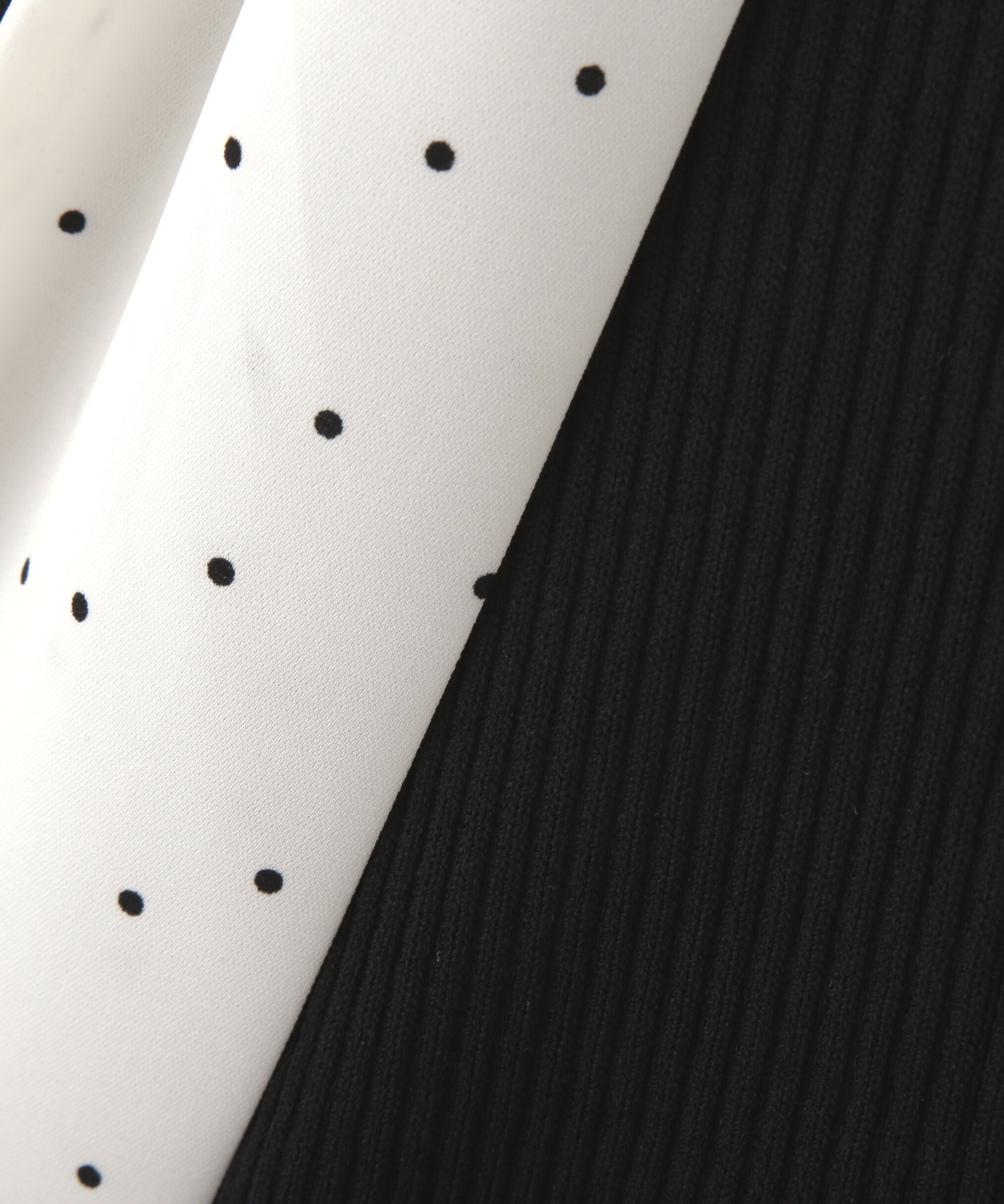  「ボウタイリブニット」|ニット・セーター|