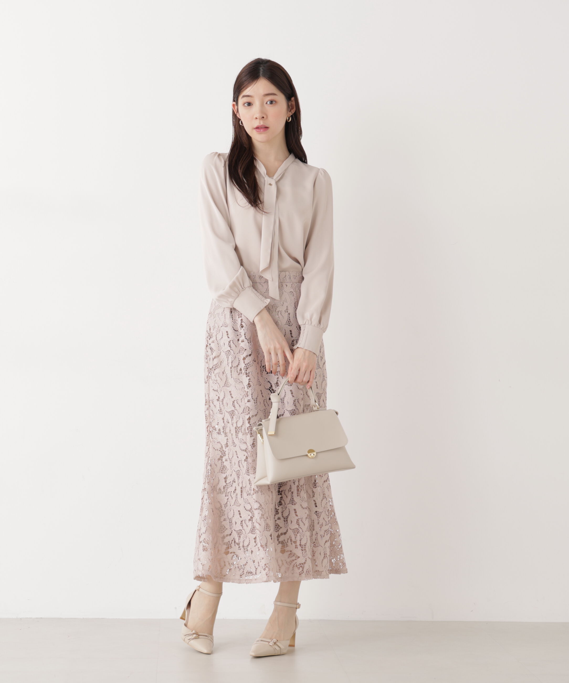 PROPORTION BODY DRESSING「レースマーメイドスカート　26SS」|スカート|