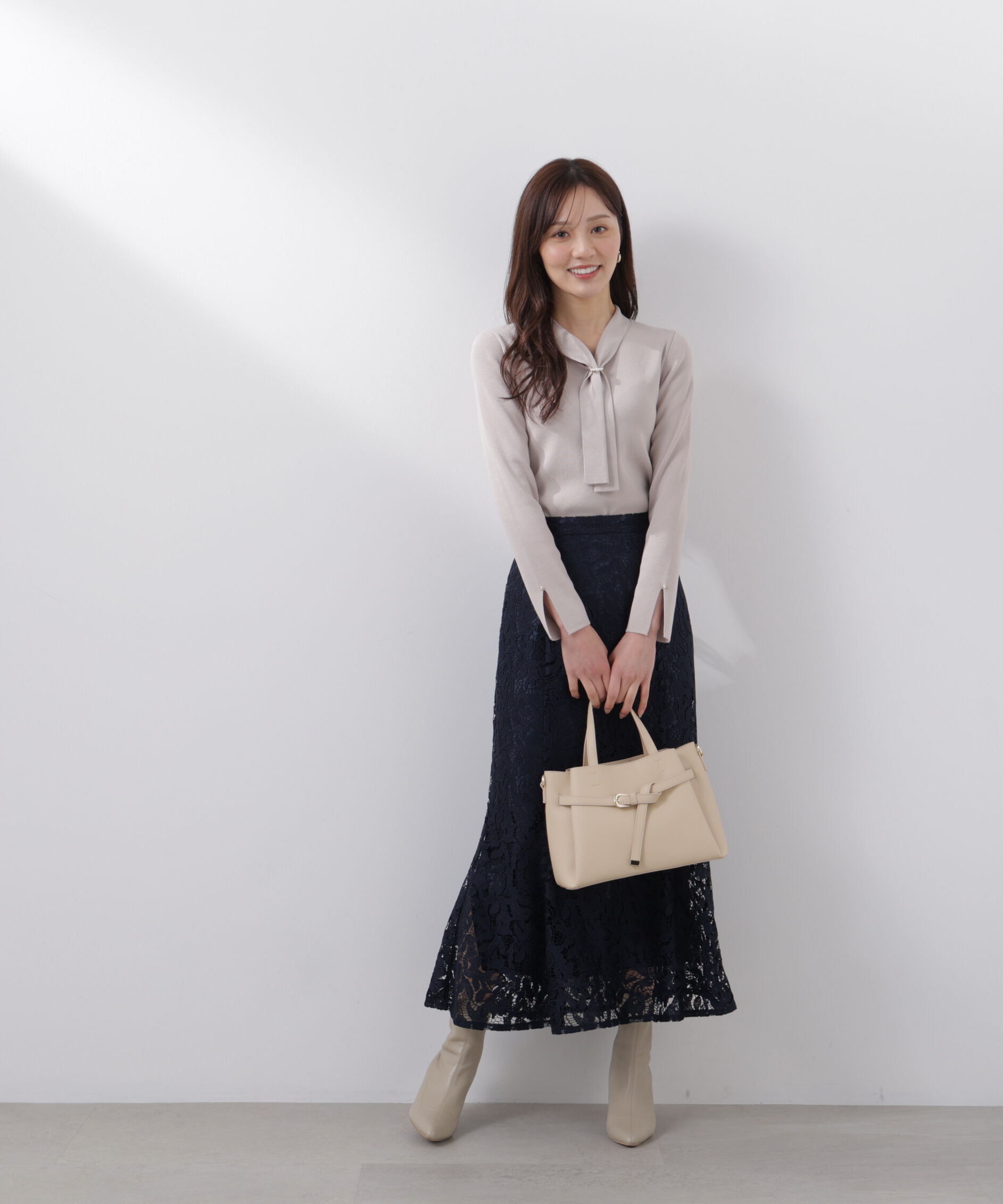 PROPORTION BODY DRESSING「レースマーメイドスカート　26SS」|スカート|