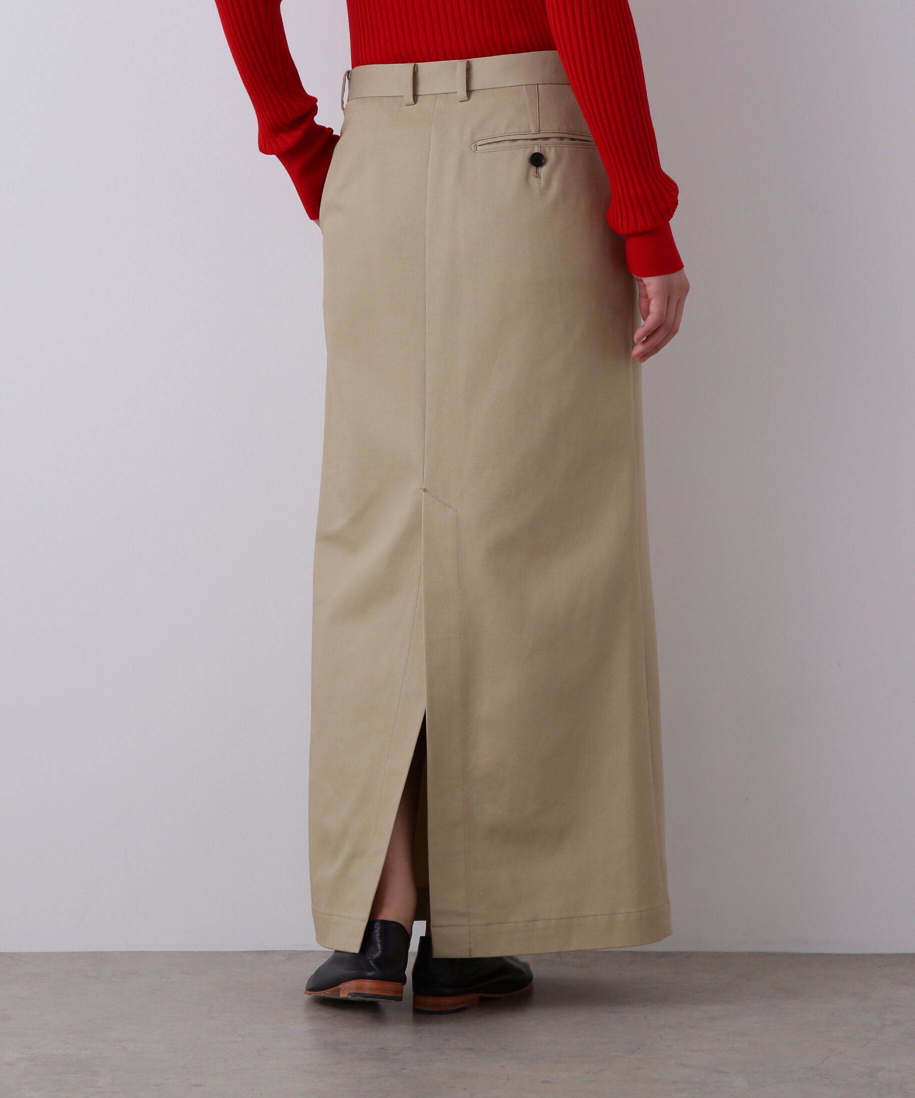 YLEVE 「YLEVE / FINX COTTON CHINO SKIRT」|スカート|