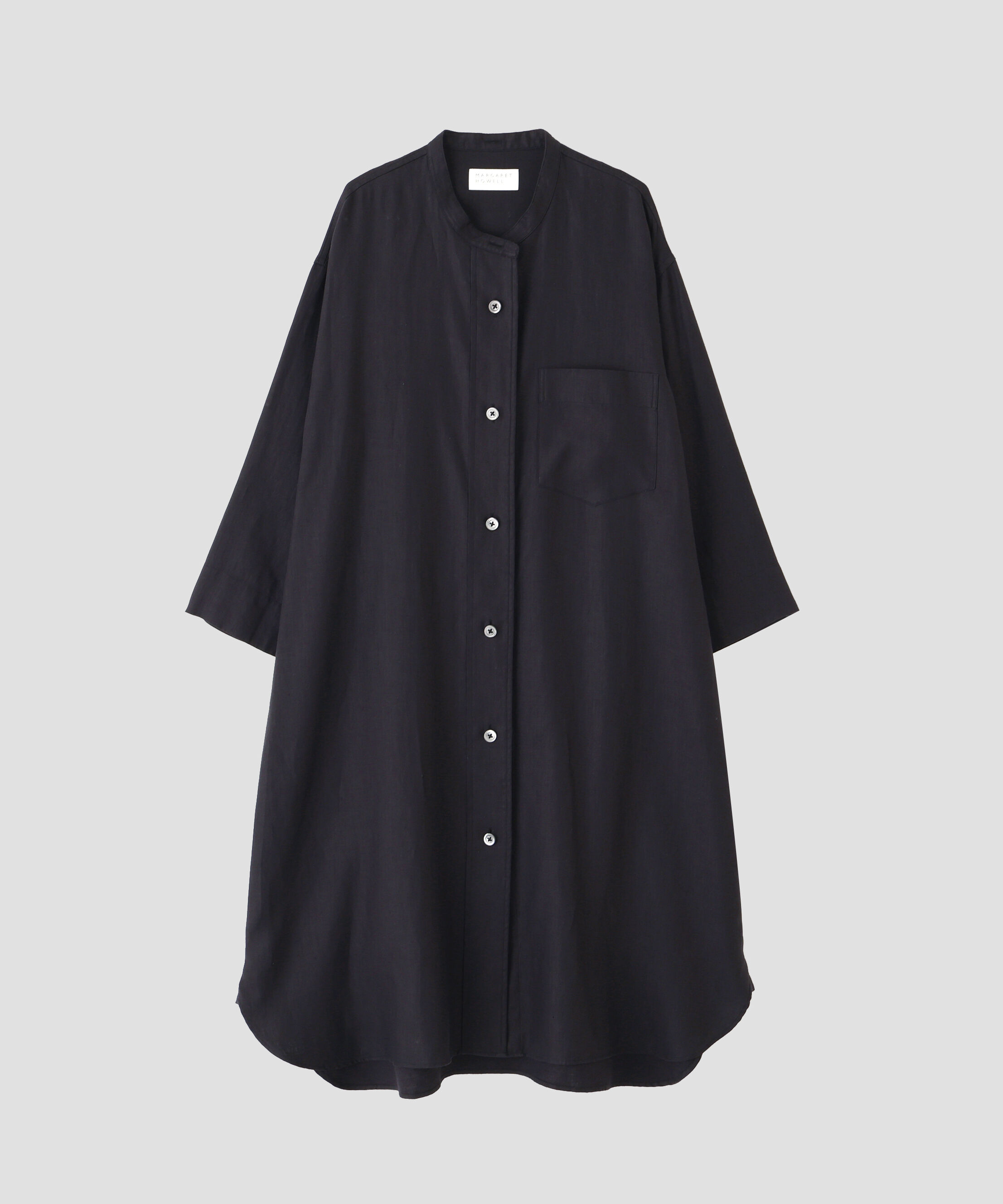 MARGARET HOWELL HOUSEHOLDGOODS「BRUSHED LINEN TWILL DRESS」|ワンピース|
