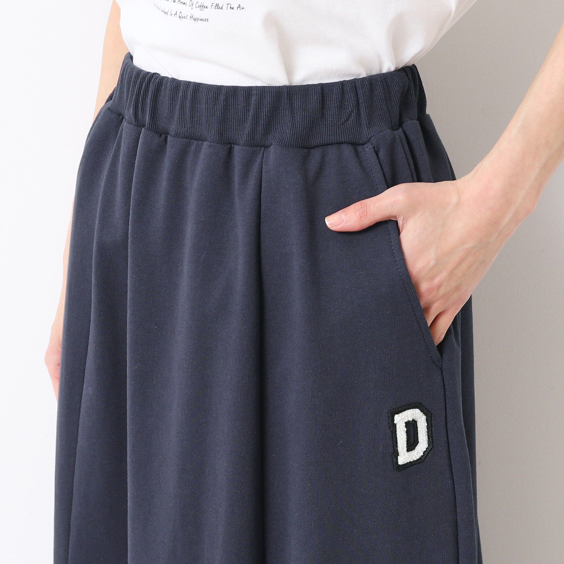 Dessin「【セットアップ可能・ウエストゴム・洗える】ミニ裏毛フレアスカート」|スカート|