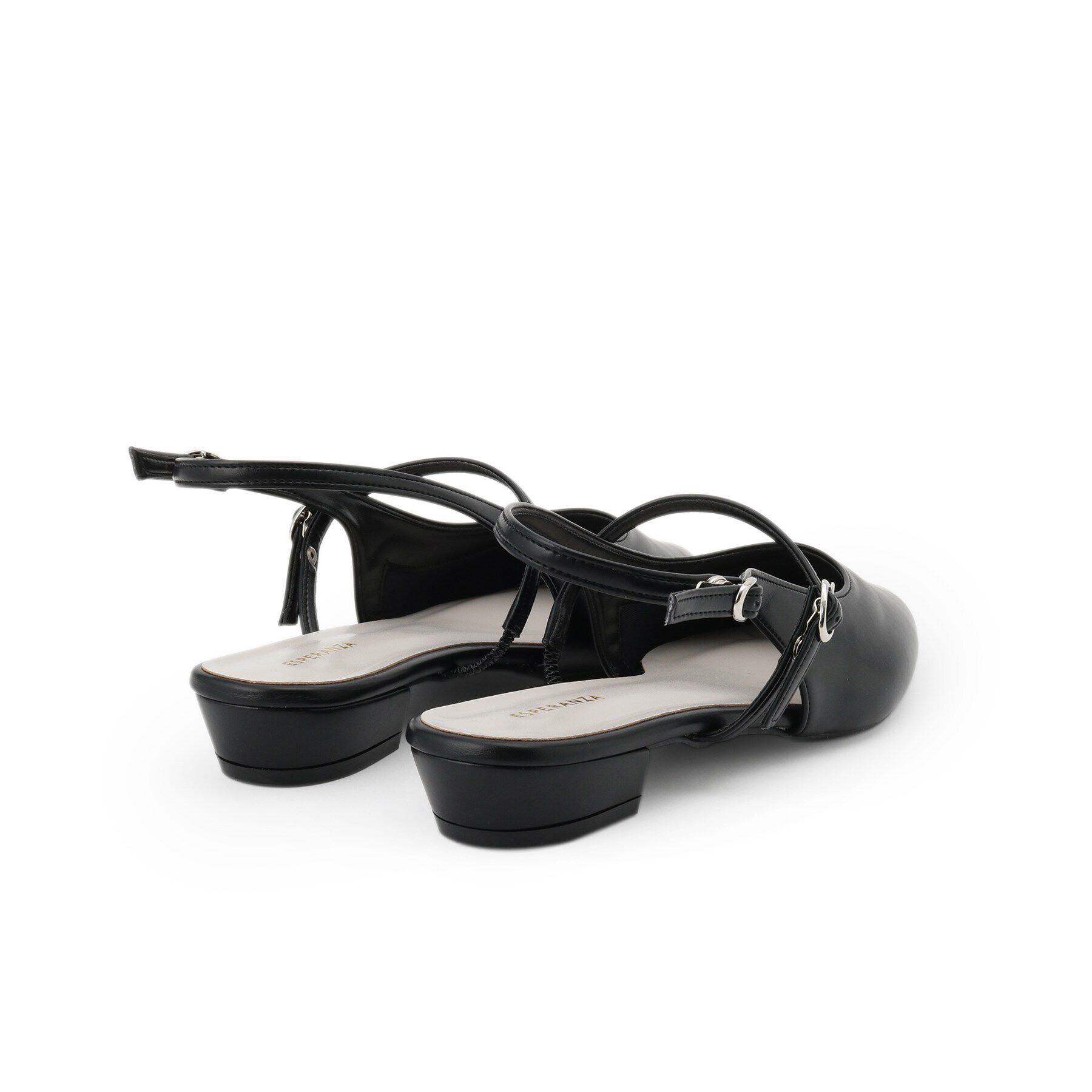 ESPERANZA「バックストラップフラットパンプス」|パンプス|