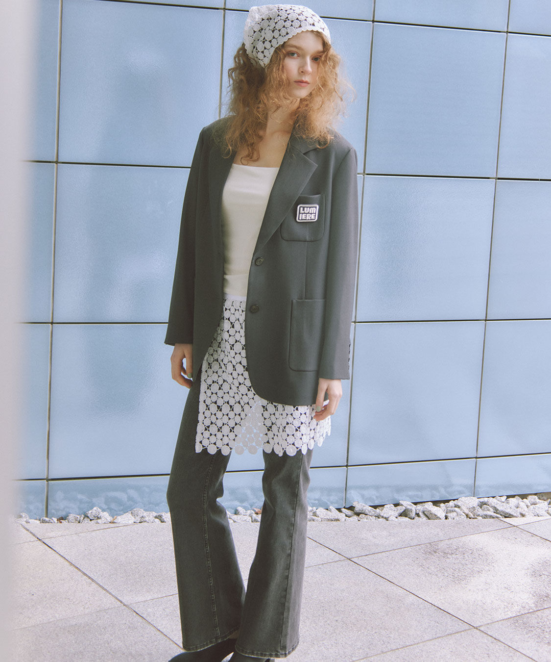 COCO DEAL「スーパーストレッチデニムフレアパンツ」|デニム|