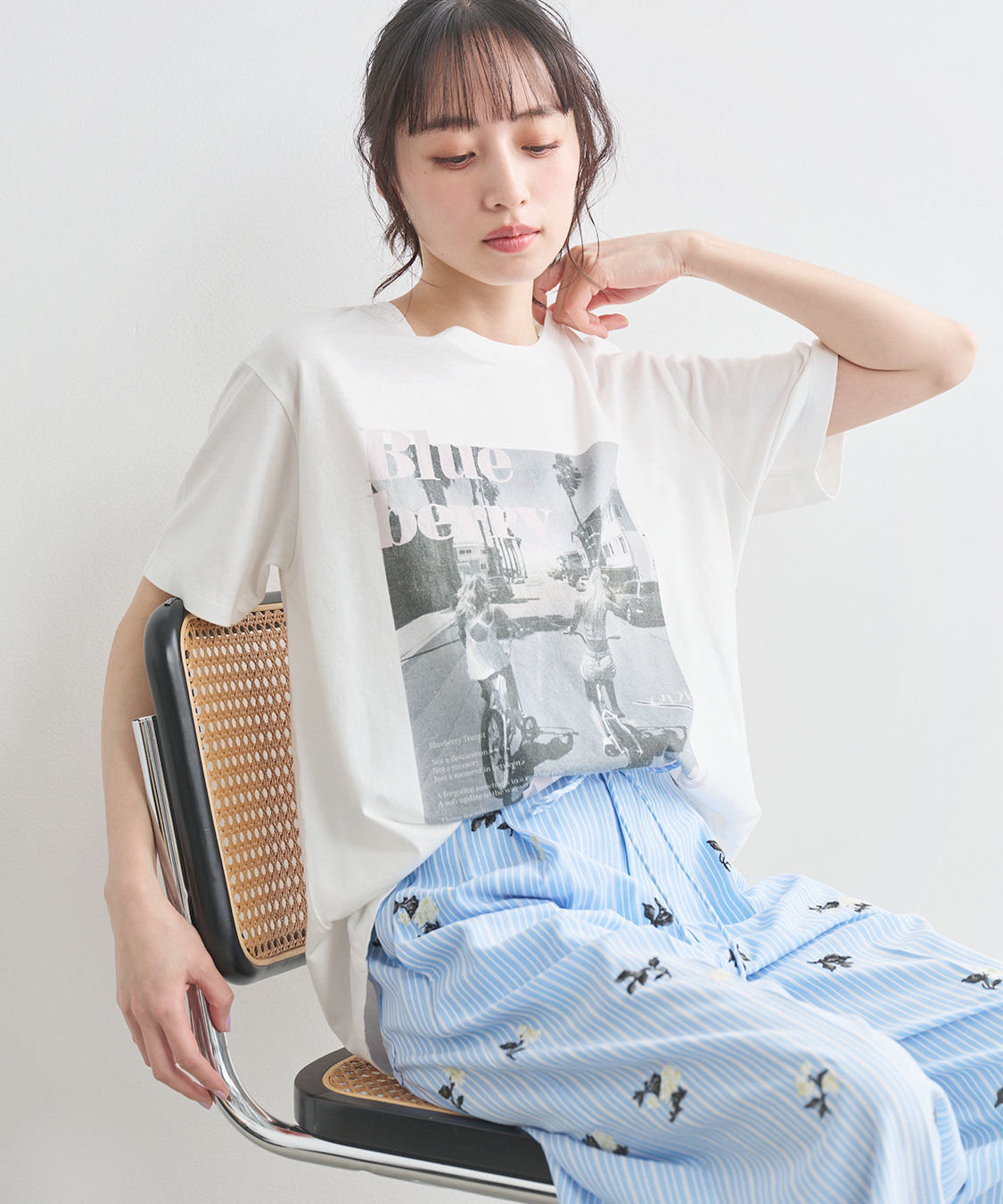 COCO DEAL「フライヤーグラフィックTシャツ」|Tシャツ・カットソー|