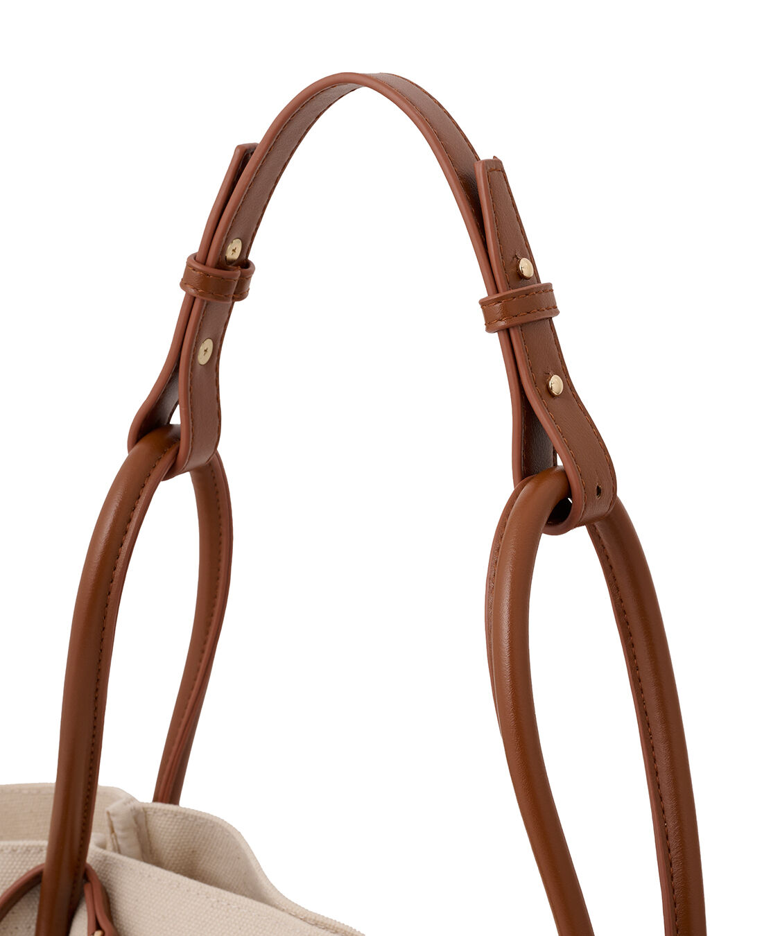 COCO DEAL「バイカラートリミングキャンバストート」|トートバッグ|