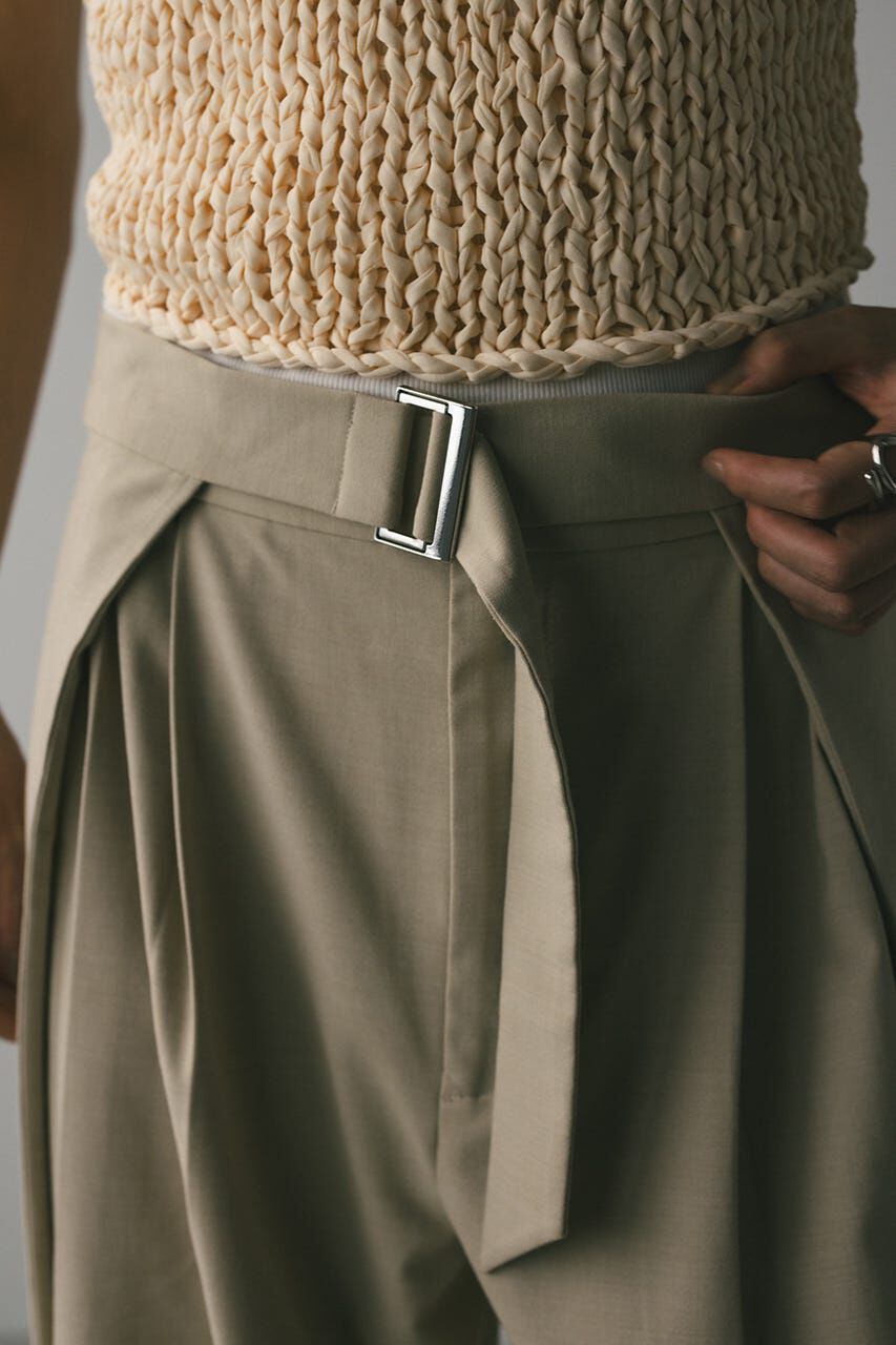 STYLEMIXER「ウエストデザインサイドラップパンツ」|その他|