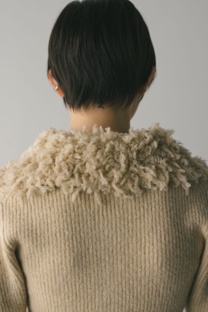 STYLEMIXER「ループカラーニットトップ」|ニット・セーター|