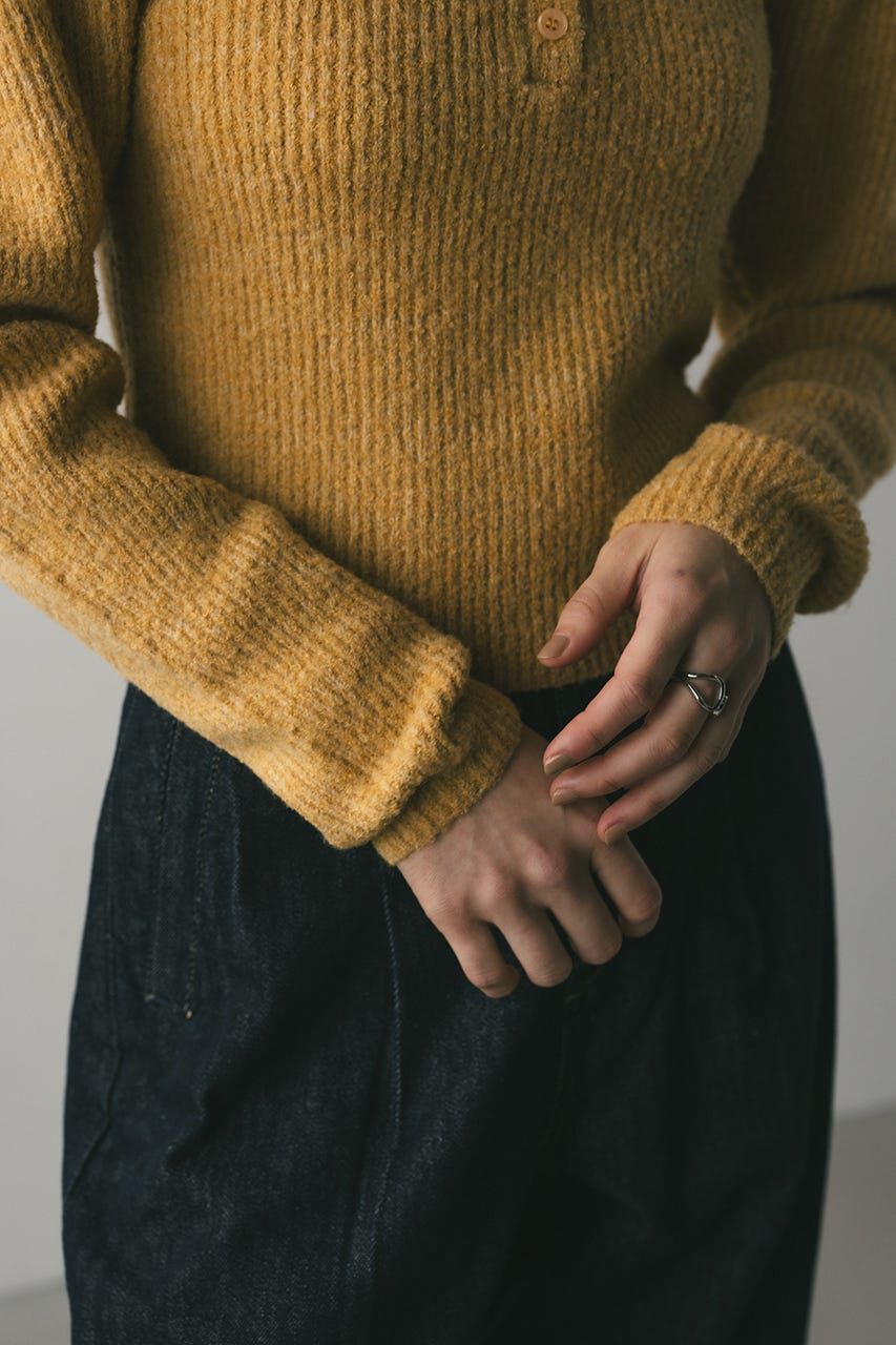 STYLEMIXER「ループカラーニットトップ」|ニット・セーター|