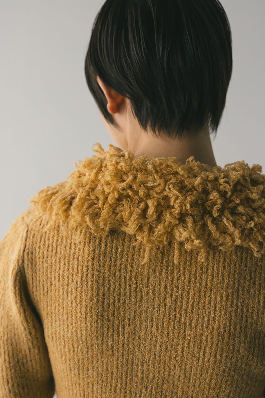 STYLEMIXER「ループカラーニットトップ」|ニット・セーター|