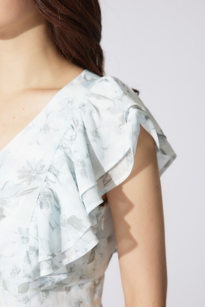 rienda「フリルフラワーミニワンピース」|ワンピース|