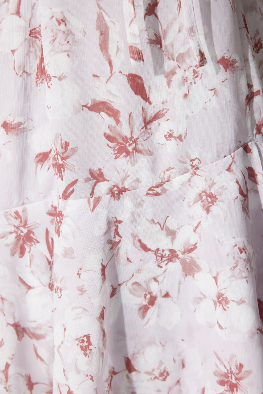 rienda「フリルフラワーミニワンピース」|ワンピース|