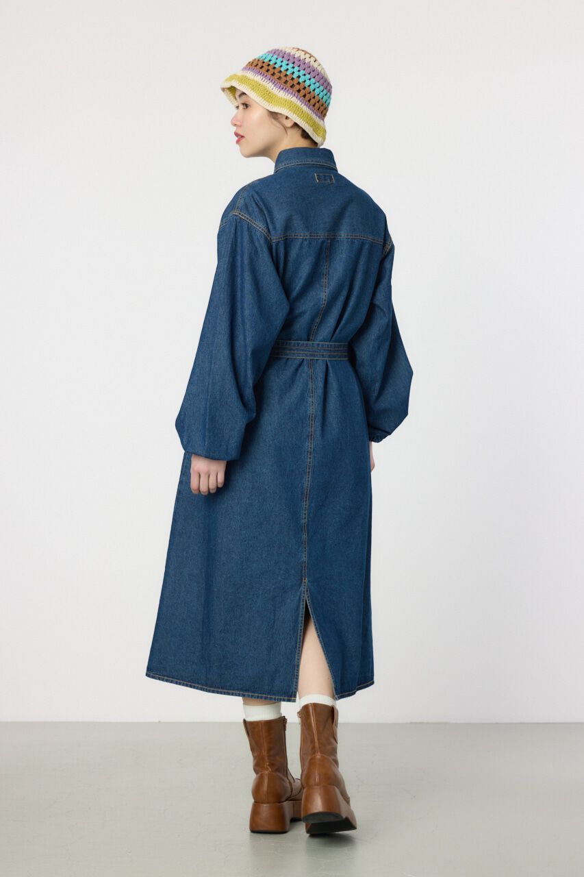 RODEO CROWNS「デニムフレアマキシワンピース」|ワンピース|
