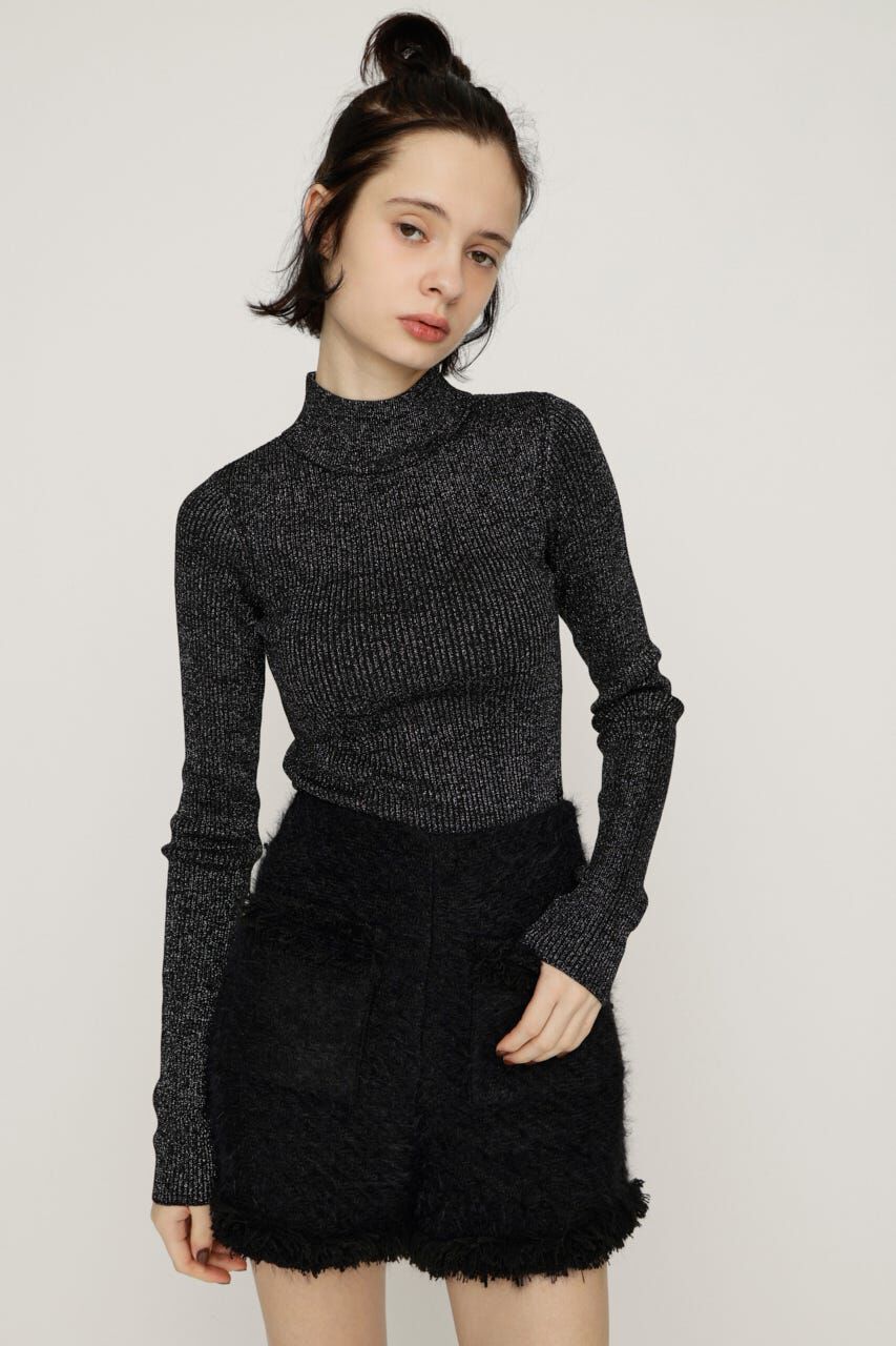 SLY「GLITTER COMPACT トップス」|ニット・セーター|