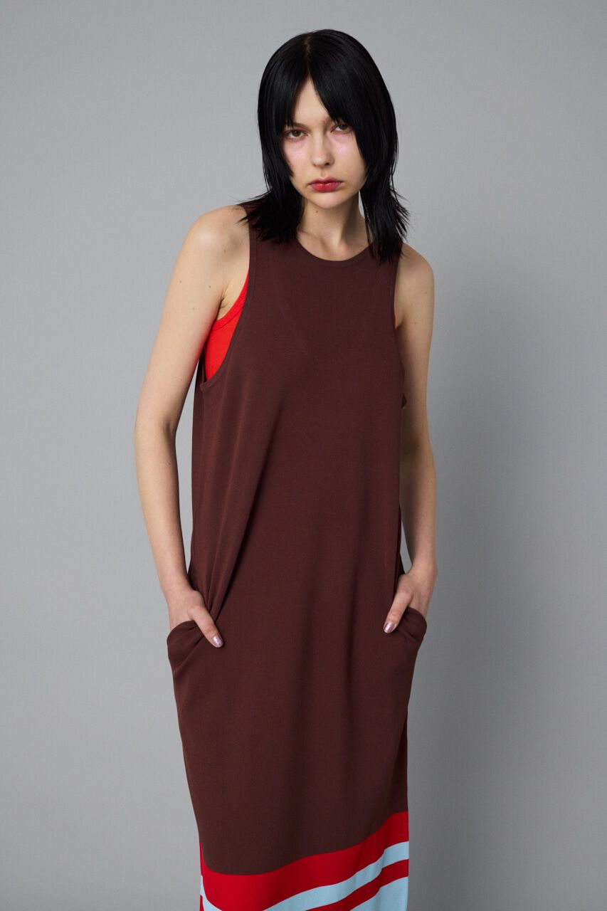 HeRIN.CYE「Border hem one piece」|ワンピース|