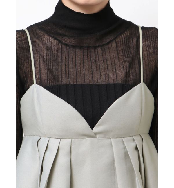 ELENDEEK「ROUNDED CAMI OP」|ワンピース|