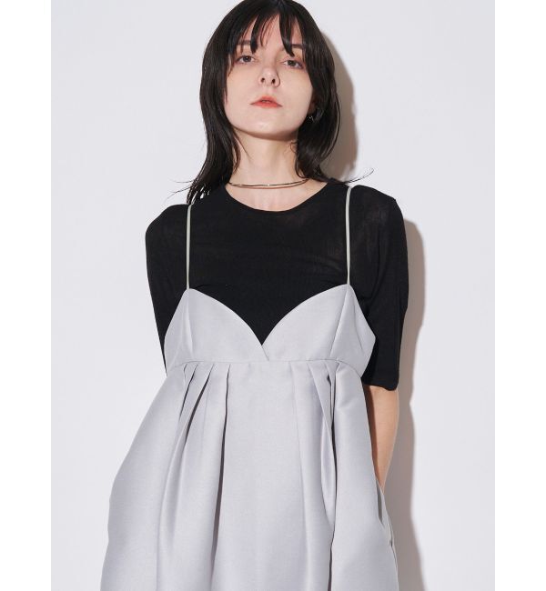 ELENDEEK「ROUNDED CAMI OP」|ワンピース|