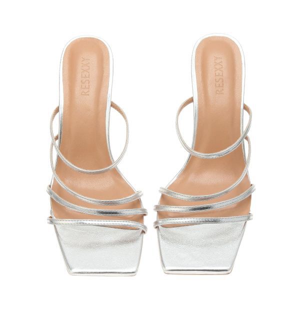 RESEXXY「ランダムラインピンヒールサンダル」|サンダル|