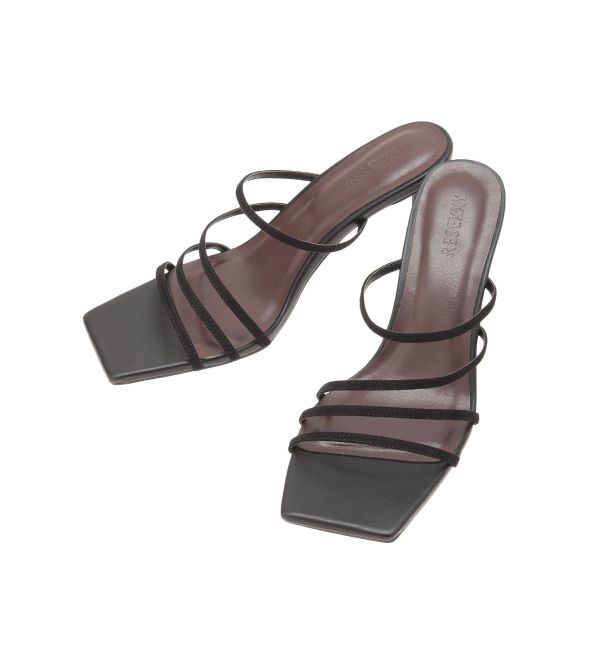 RESEXXY「ランダムラインピンヒールサンダル」|サンダル|