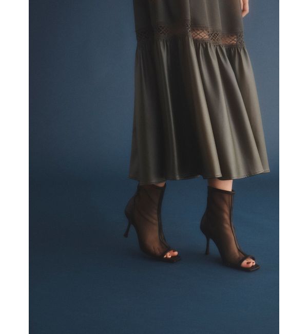 RESEXXY「オープントゥメッシュブーツ」|ショートブーツ|