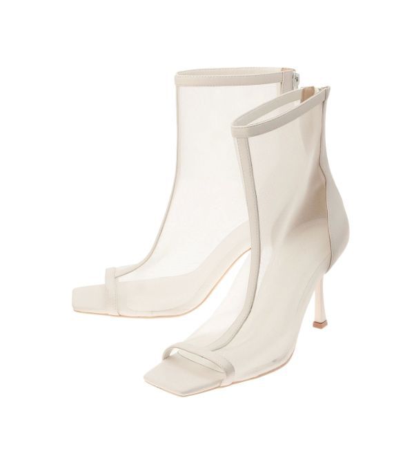 RESEXXY「オープントゥメッシュブーツ」|ショートブーツ|