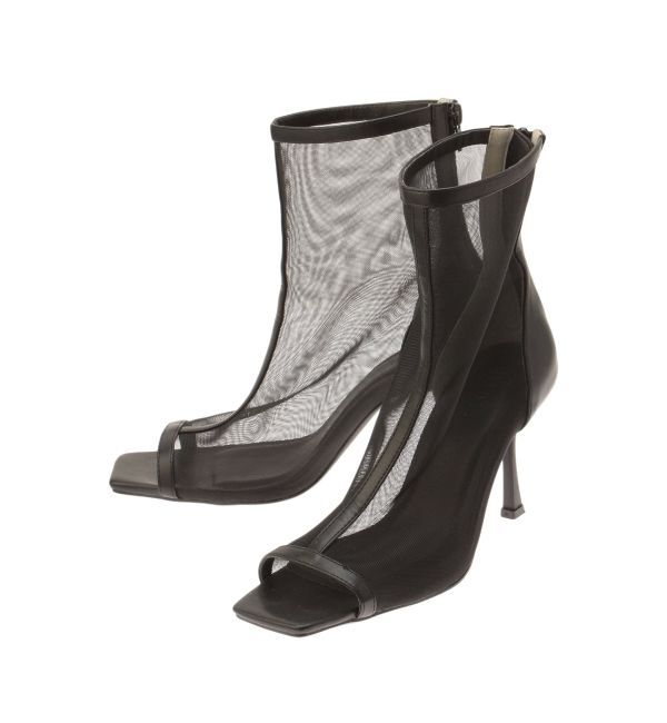 RESEXXY「オープントゥメッシュブーツ」|ショートブーツ|