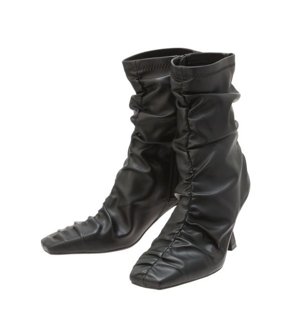 RESEXXY「ギャザーデザインショートブーツ」|ショートブーツ|