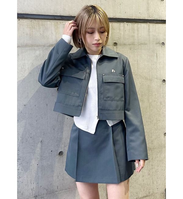 MURUA「ステンカラージップブルゾン【セットアップ着用可】」|ブルゾン・スタジャン|