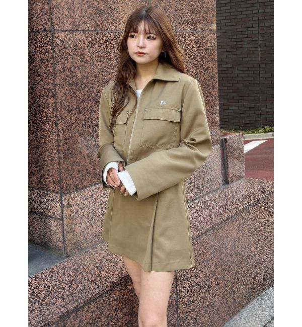 MURUA「ステンカラージップブルゾン【セットアップ着用可】」|ブルゾン・スタジャン|