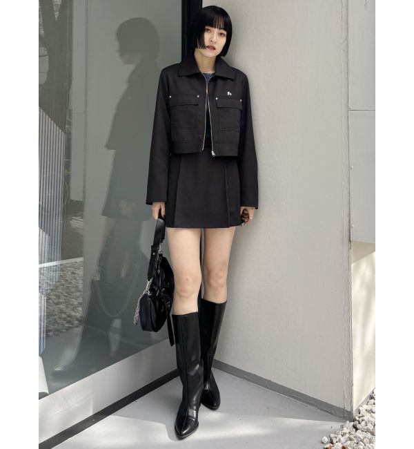 MURUA「ステンカラージップブルゾン【セットアップ着用可】」|ブルゾン・スタジャン|