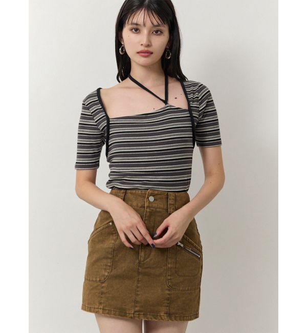 MURUA「ボレロライクトップス」|Tシャツ・カットソー|ミックス